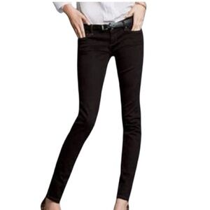 PINK Victoria Secret Women's black skinny jeans. Size 12 S
